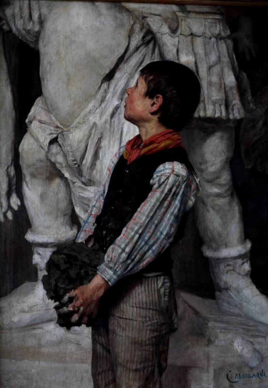 Il futuro artista, 1882